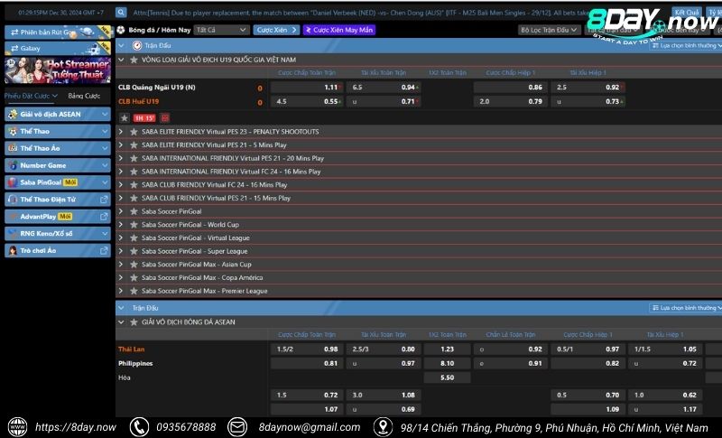 saba sports 8day 2