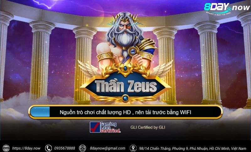 Sanh game Slots 8DAY - Hinh 8: Tua game Zeus 8DAY